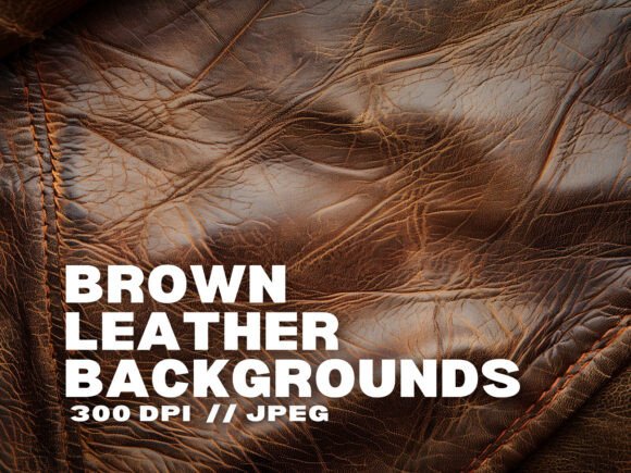 10 Brown Leather Backgrounds for Rich, Authentic Design