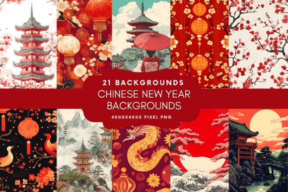 Chinese New Year Backgrounds: Elevate Your Festive Designs