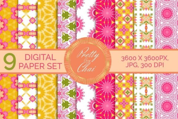 Colorful Summer Geometric Backgrounds for Vibrant Projects