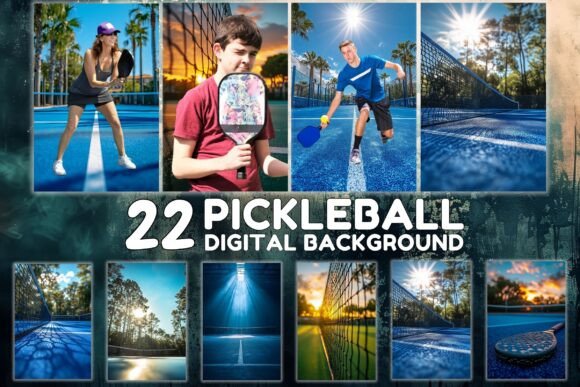 Elevate Your Pickleball Visuals with Dynamic Backdrops