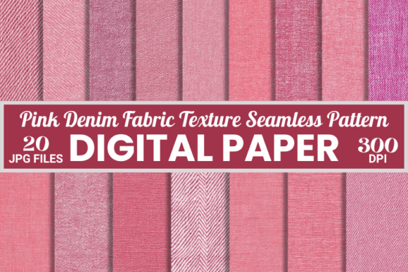 Embracing Softness: The Appeal of Pink Denim Texture