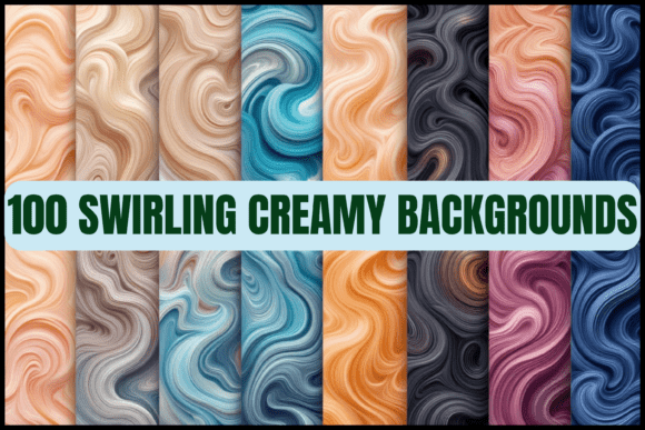 Mastering Colored Creamy Waves Backgrounds in Design
