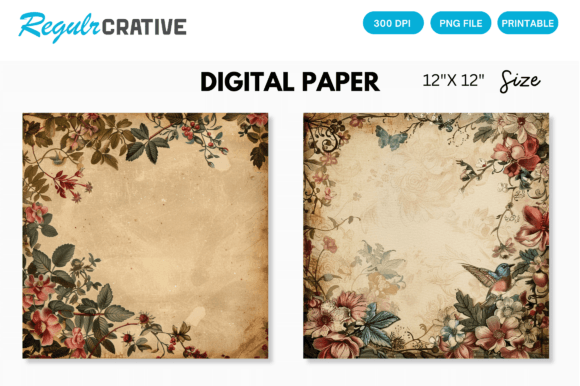 Victorian Digital Paper Backgrounds: A Guide for Modern Creatives